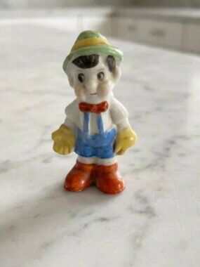 Vintage Pinocchio Mini Figurine – 2.5” Tall